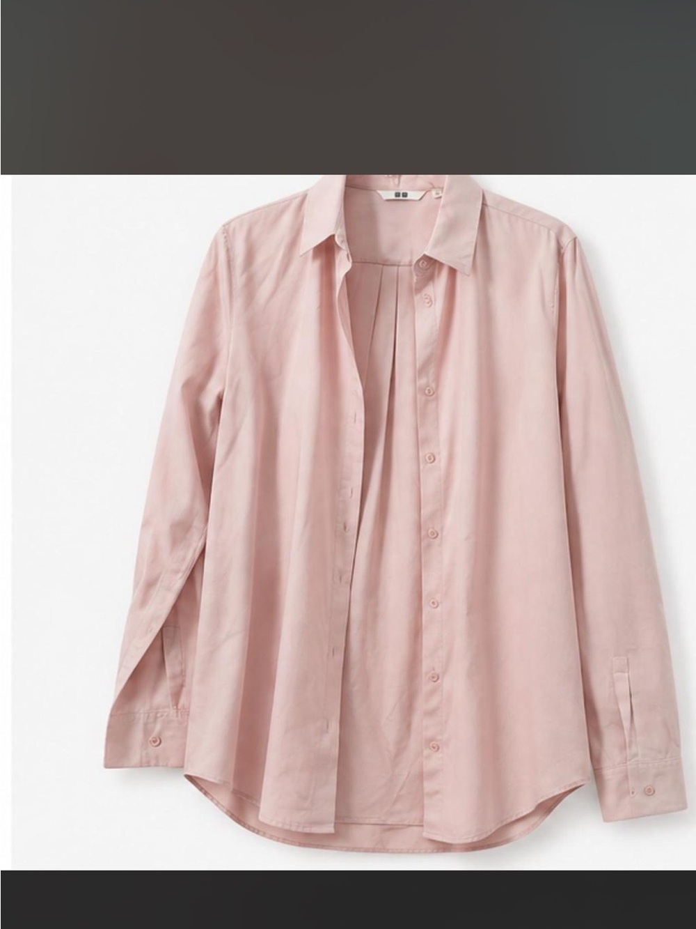 Uniqlo Light Pink Button-Down Shirt
